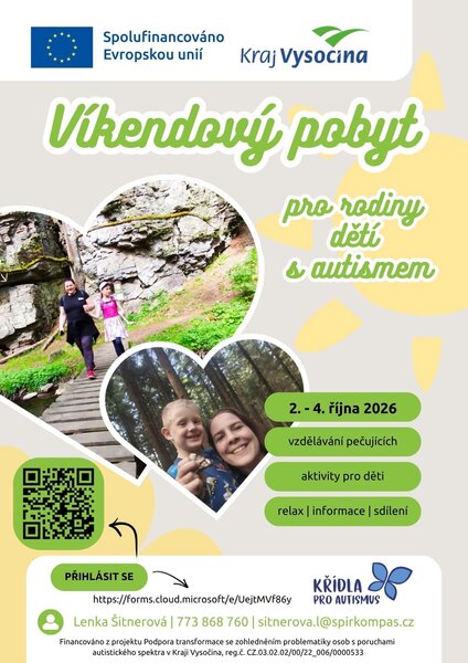 Víkendový pobyt PAS - podzim 2026